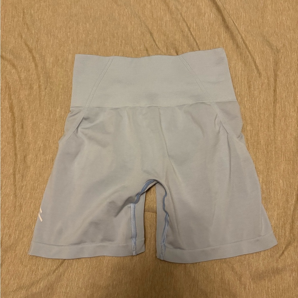 Oner active powdered blue seamless shorts